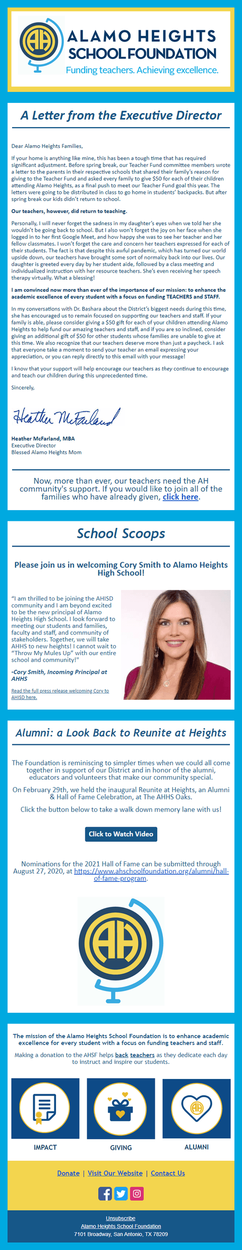 Heights Happenings: April 2020