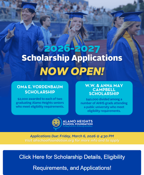 2026-2027 Scholarships are NOW OPEN!