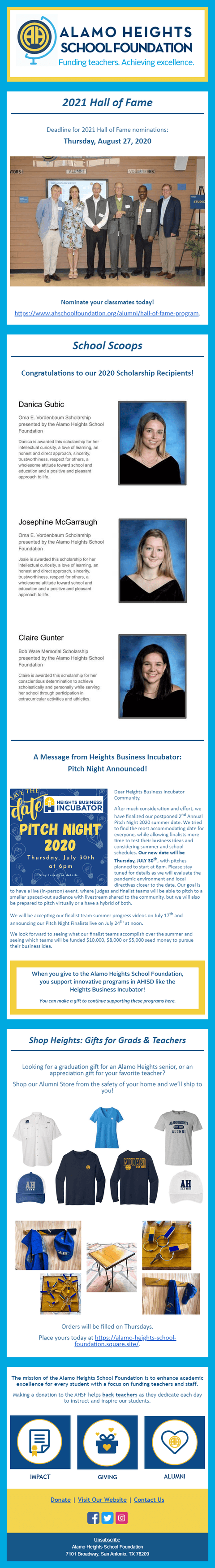 Heights Happenings: June 2020