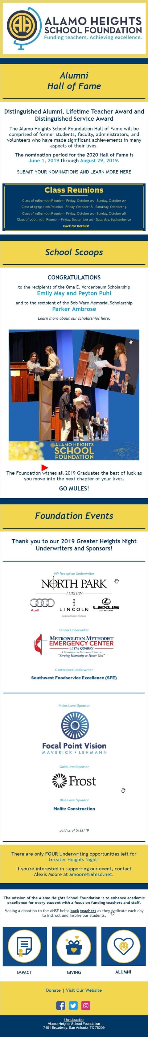 Heights Happenings: May 2019