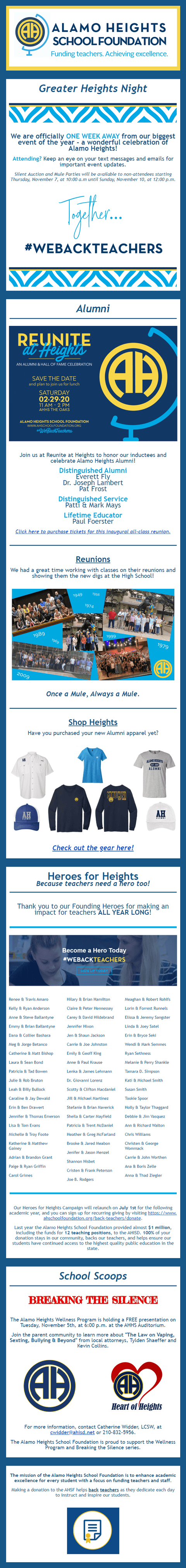 Heights Happenings: October 2019